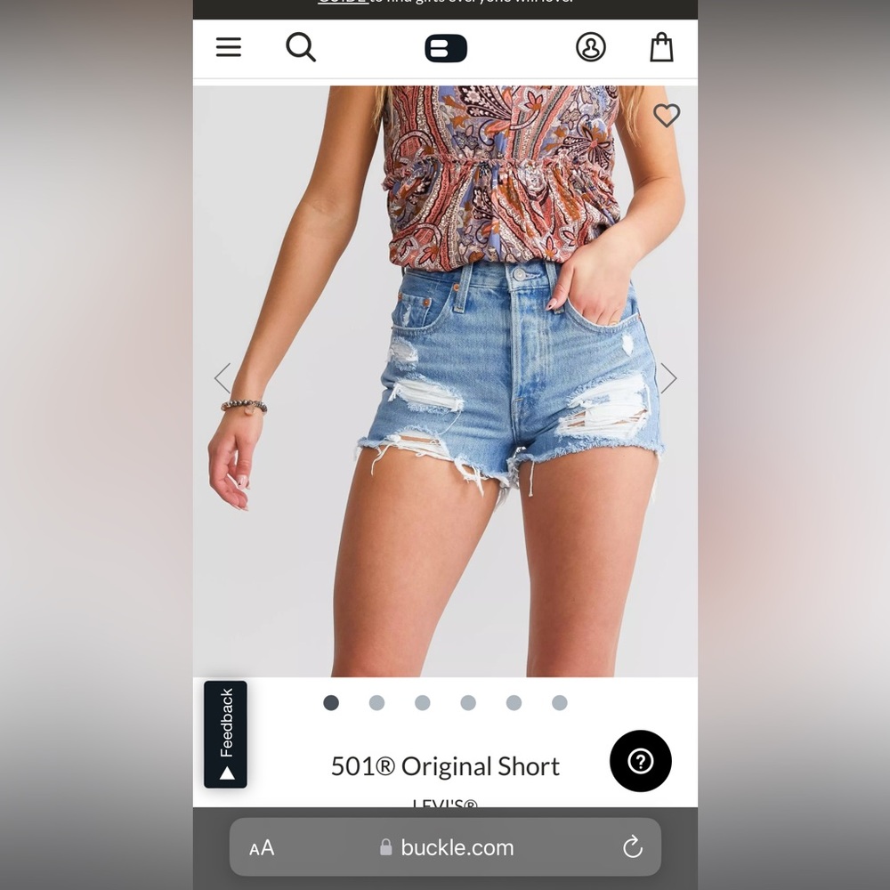 501® Original Short Levi’s shorts